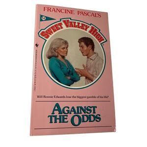 Sweet Valley High 1ST Edition First Print Book #51 Against The Odds VTG 1980s